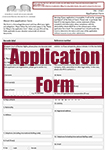 Application form